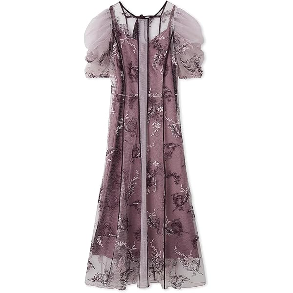 専用♡コンビネーションレースロングワンピドレス★フレイアイディーFRAY I.D FRAY I.D フレイアイディー コンビネーションレースドレス ブラック/M